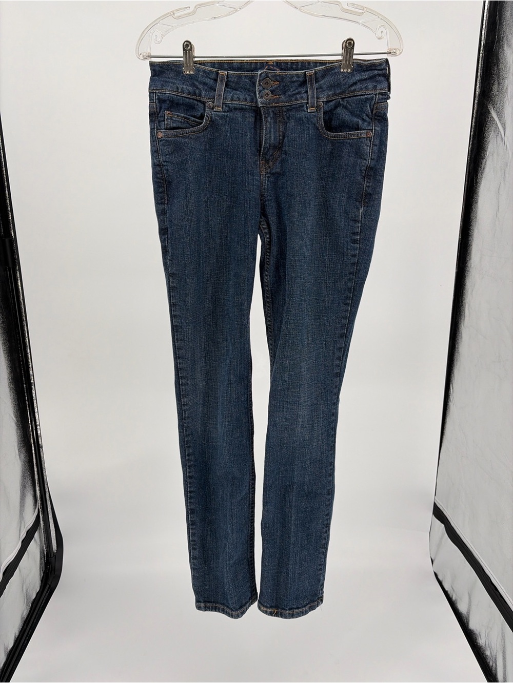 Levi's Dark Blue Women's Straight-Leg Jeans
